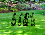 Load image into Gallery viewer, Gnome Yard Stake Set of 4
