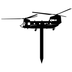 CH-47 Chinook Helicopter Yard Stake
